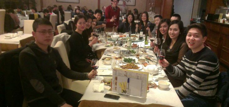 我会青年才俊举行春节聚餐会‏